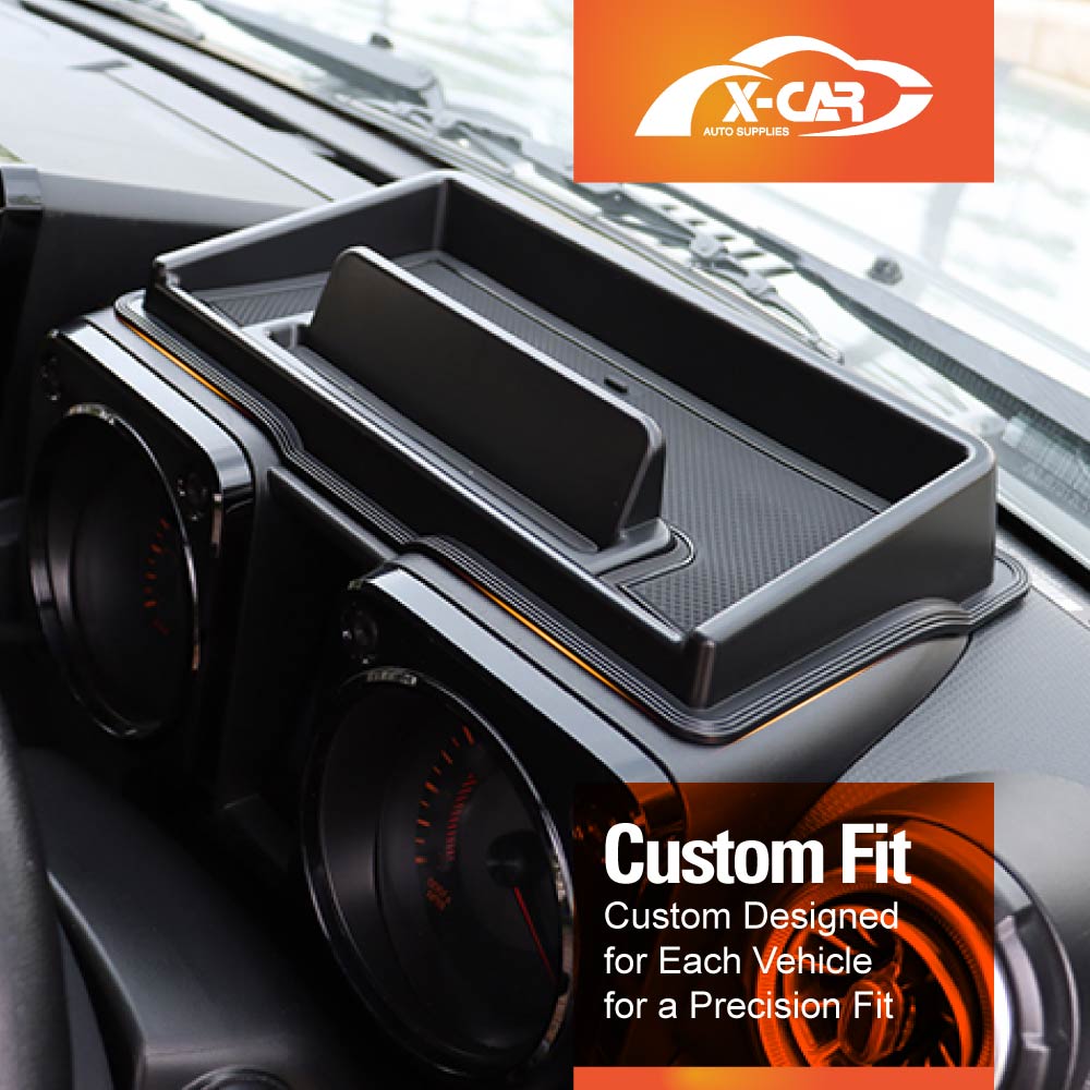Dash Centre Console Organiser for Suzuki Jimny 2018-Onwards Passenger Handle Tray Cup Holder - Image 3
