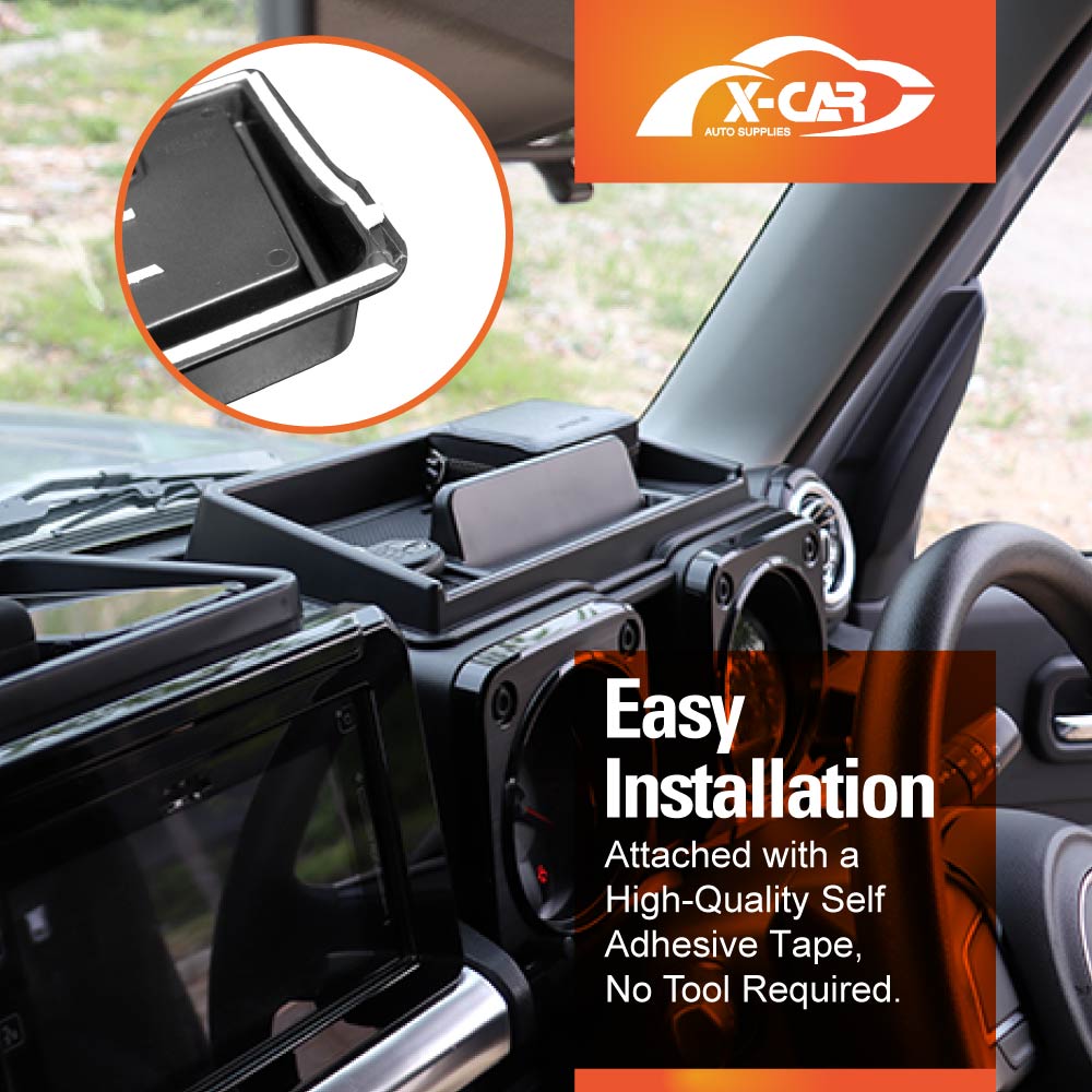 Dash Centre Console Organiser for Suzuki Jimny 2018-Onwards Passenger Handle Tray Cup Holder - Image 5