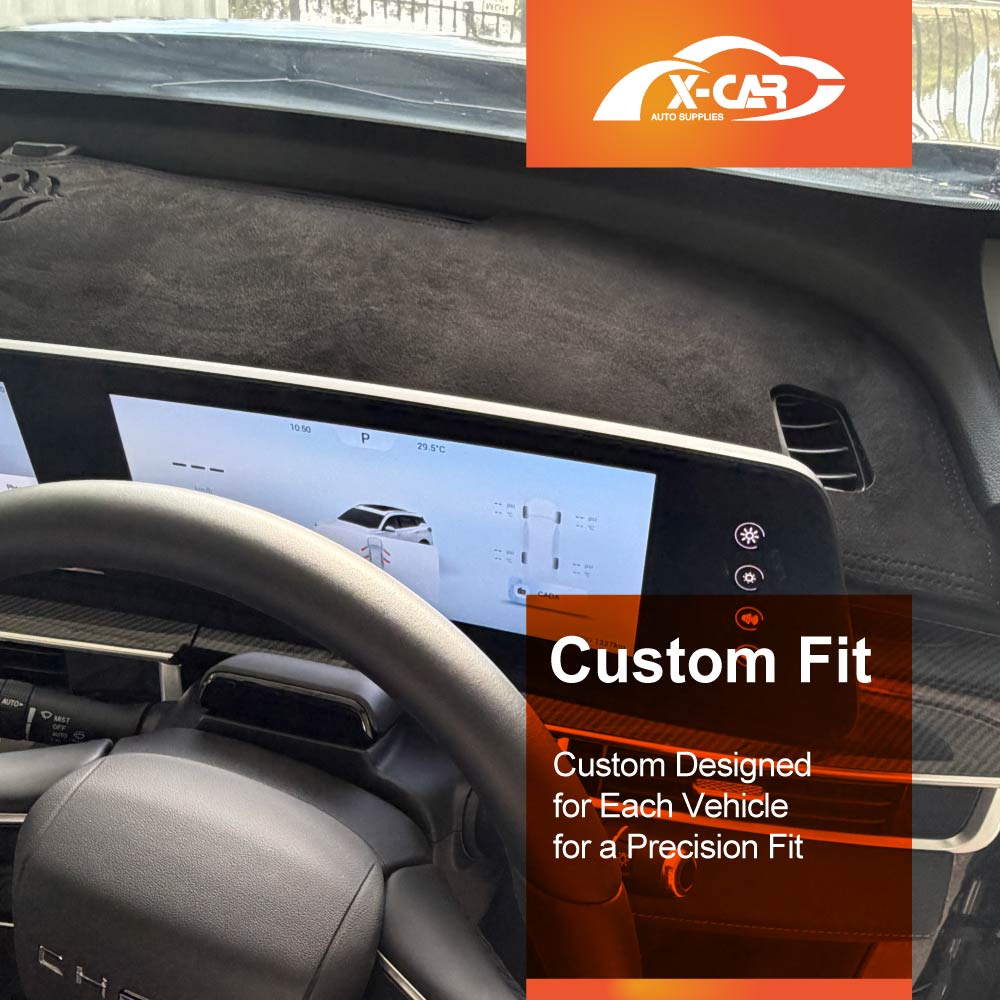 Dash Mat for Chery Tiggo 7 Without HUD 2025-Onwards Non-Slip Microfiber Pad Cover Interior Accessories - Image 4