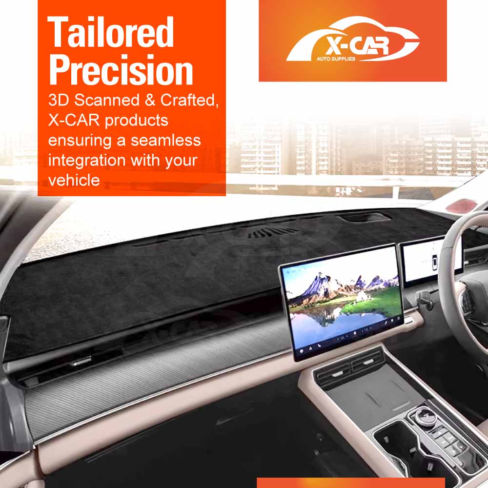 Dash Mat for Chery Tiggo 9 Super Hybrid With HUD 2025-Onwards Non-Slip Microfiber Pad Cover Interior Accessories - Image 2