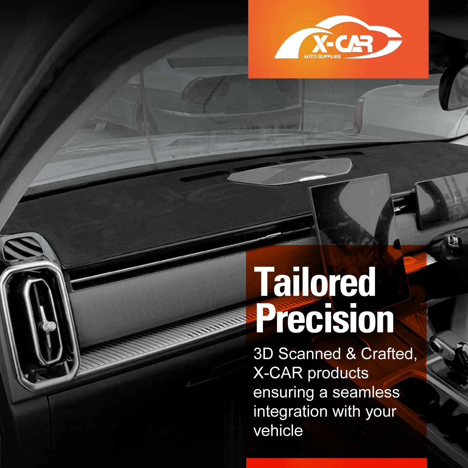 Dash Mat for Jaecoo J7 2024-Onwards Without HUD Non-Slip Microfiber Pad Interior Accessories - Image 3