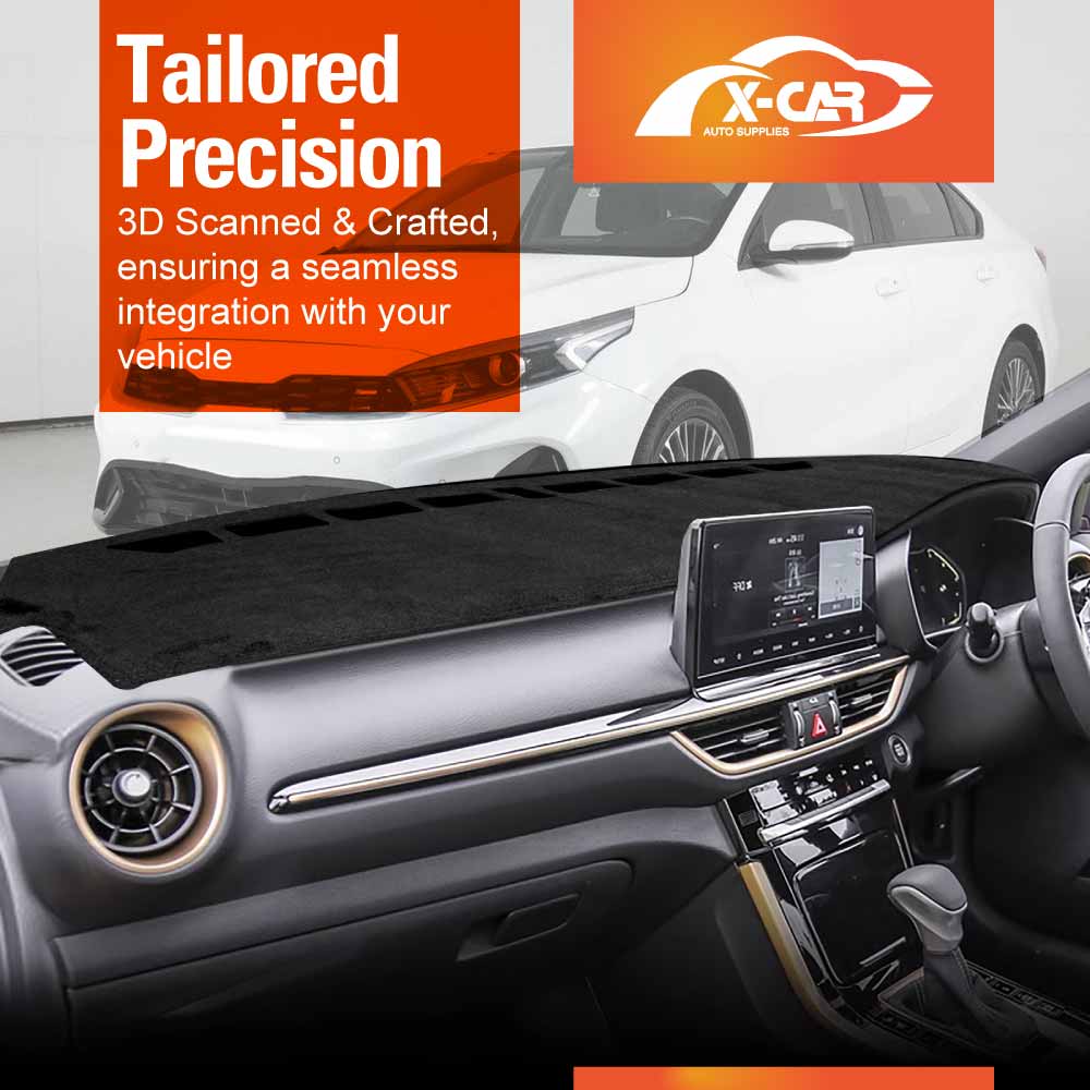 Dash Mat for Kia Cerato Hatch & Sedan 2018-2024 Non-Slip Dashboard Pad Cover - Image 2