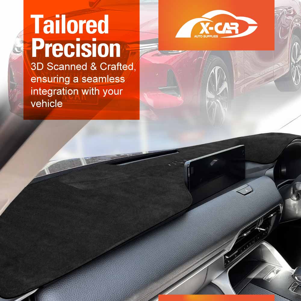 Dash Mat for Mazda CX-90 CX90 2023-Onwards Non-Slip Microfiber Pad Interior Accessories - Image 2