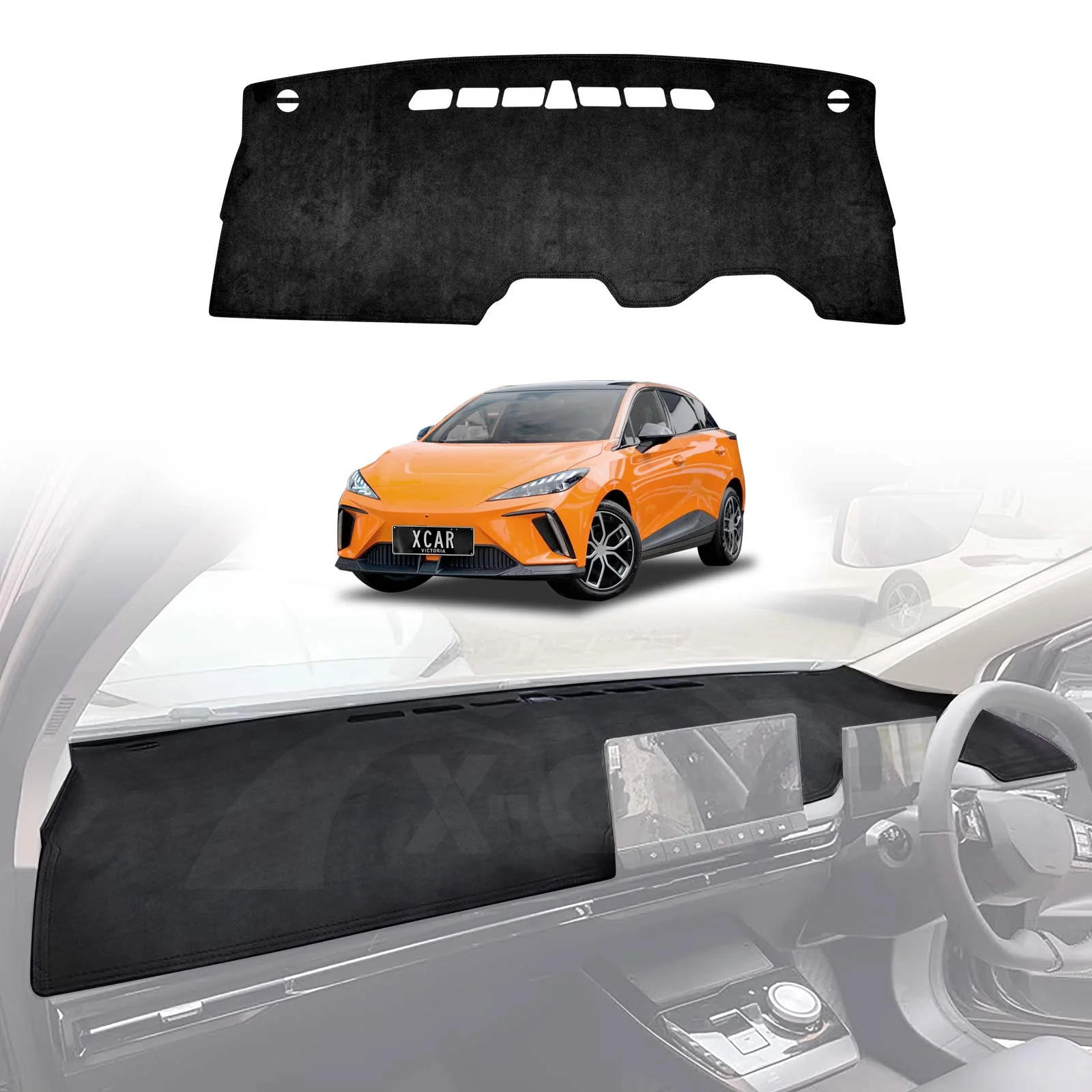 Dash Mat for MG MG4 2023-Onwards Non-Slip Microfiber Pad Cover