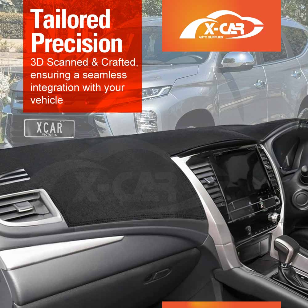 Dash Mat for Mitsubishi Pajero Sport 2015-2025 Non-Slip Dashboard Pad Cover - Image 2