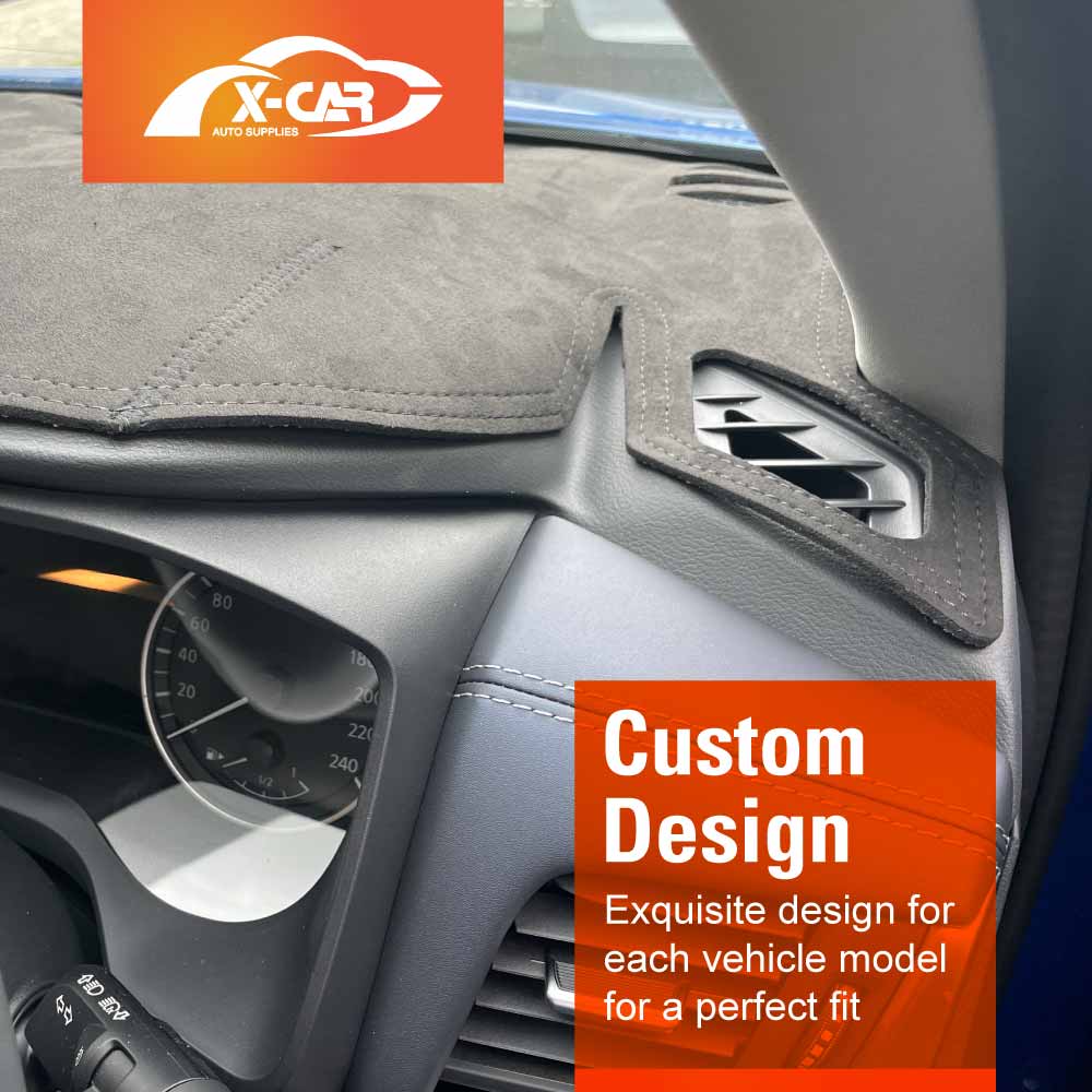 Dash Mat for Nissan QASHQAI J12 Series 2022-Onwards With HUD Non-Slip Microfiber Pad Cover - Image 3