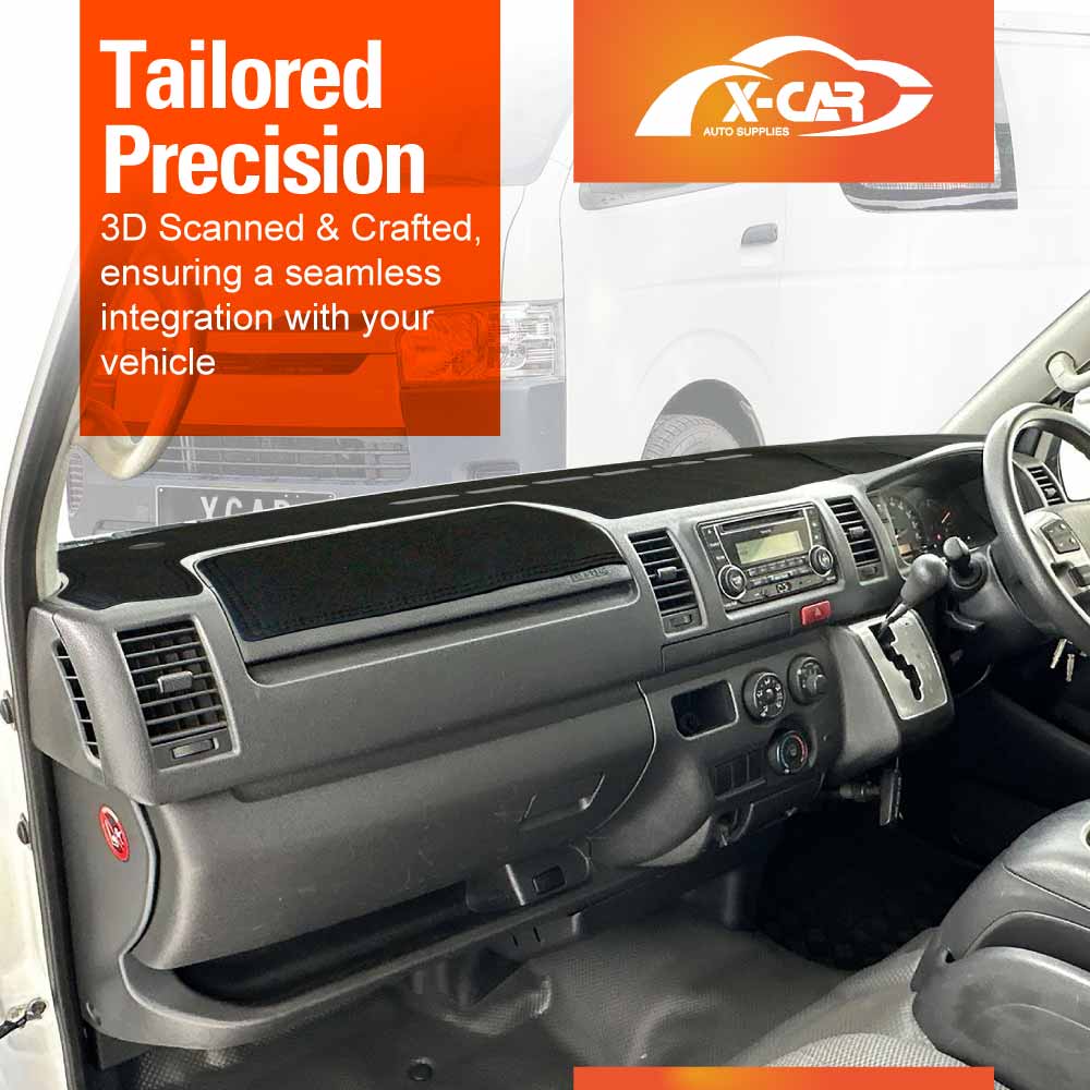 Dash Mat for Toyota Hiace LWB Van 2005-2018 Non-Slip Dashboard Pad Cover - Image 3