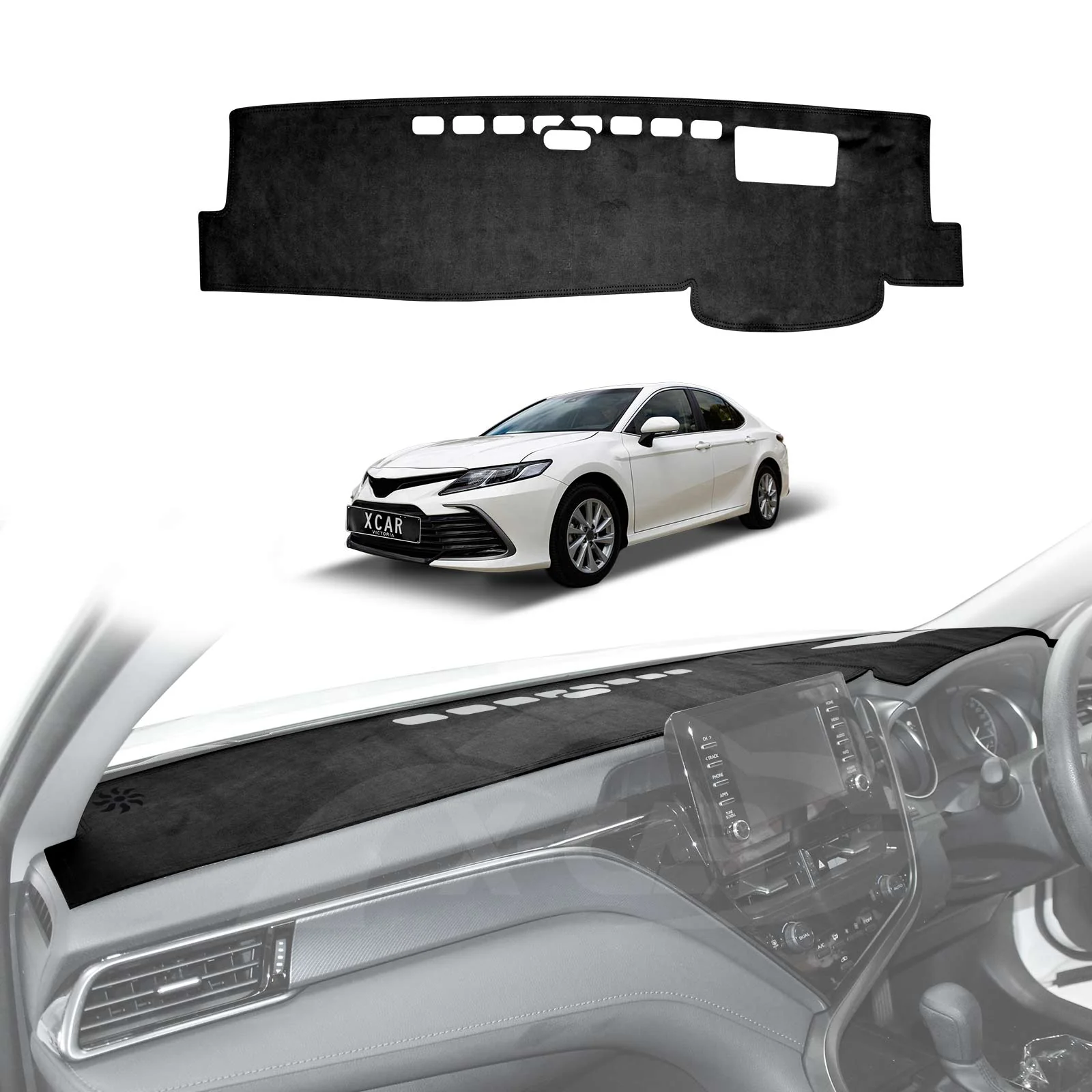 Dash Mat for Toyota Camry 2018-2024 Non-Slip Dashboard Pad Cover - Image 9