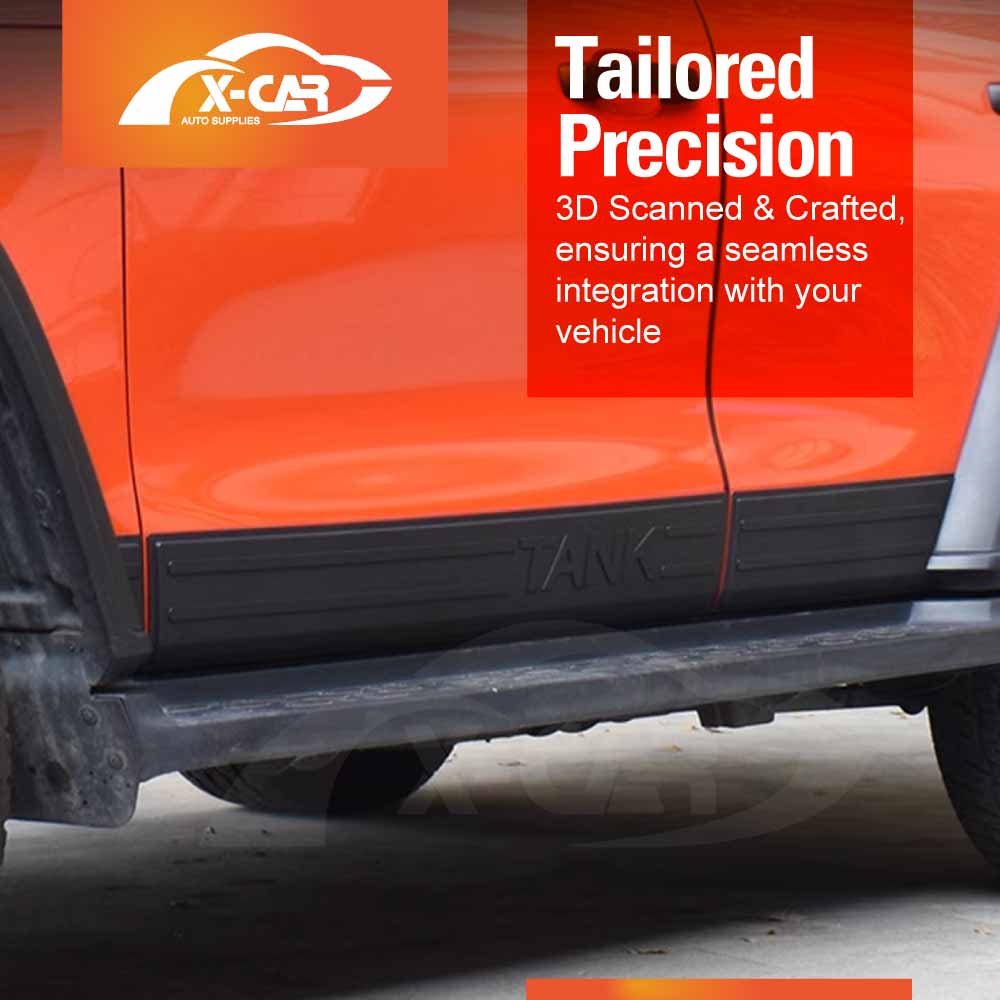 Door Body Skirt Cladding Trims for GWM Tank 300 2023-Onwards Moulding Protector Panel - Image 5