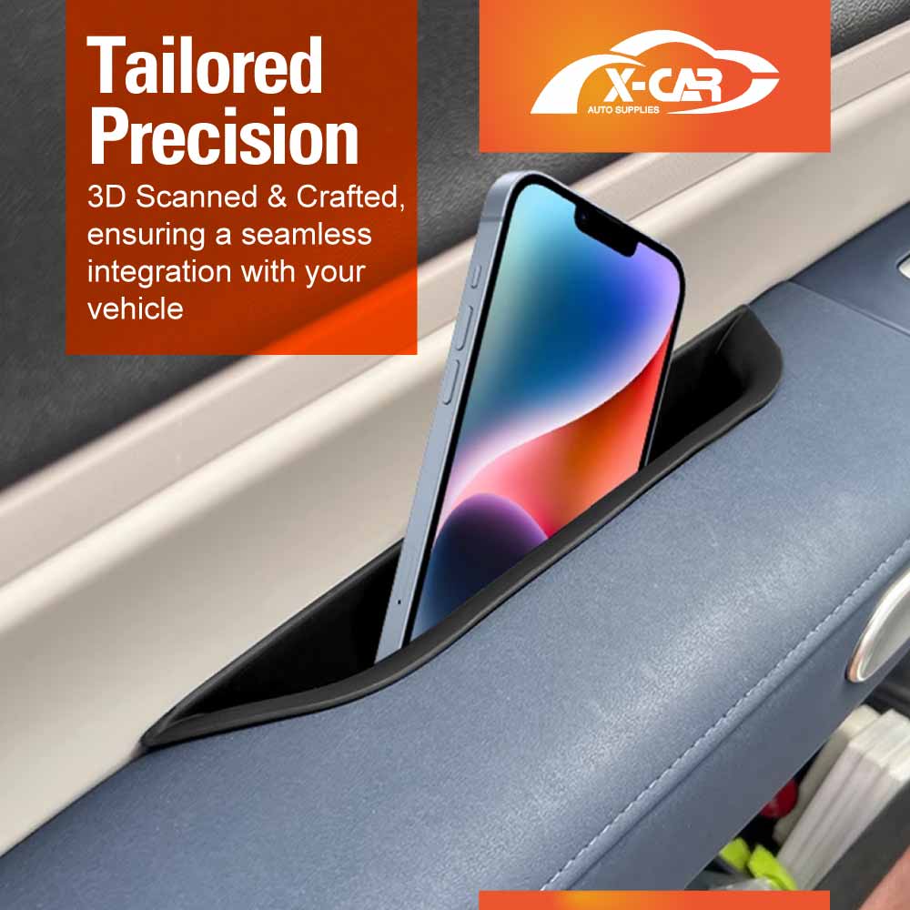 Door Handle & Side Storage Box Tray for Xpeng G6 2024-Onwards Pocket Organiser - Image 6