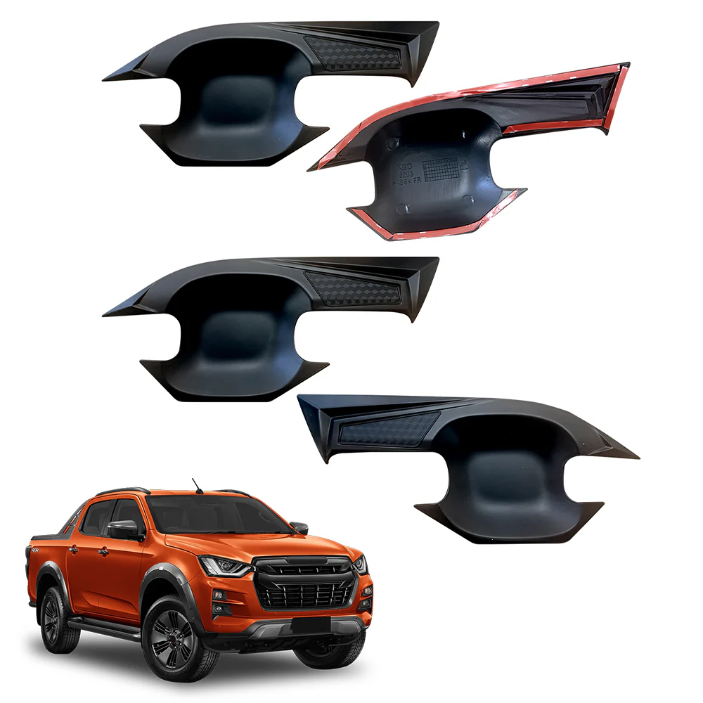 Door Handles Bowl Inserts Cover for ISUZU D-MAX DMAX Dual Cab 2020-Onwards - Image 13