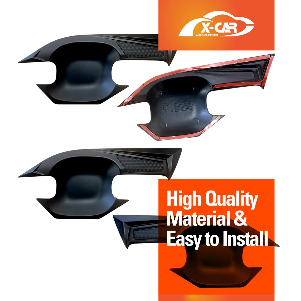 Door Handles Bowl Inserts Cover for ISUZU D-MAX DMAX Dual Cab 2020-Onwards - Image 8