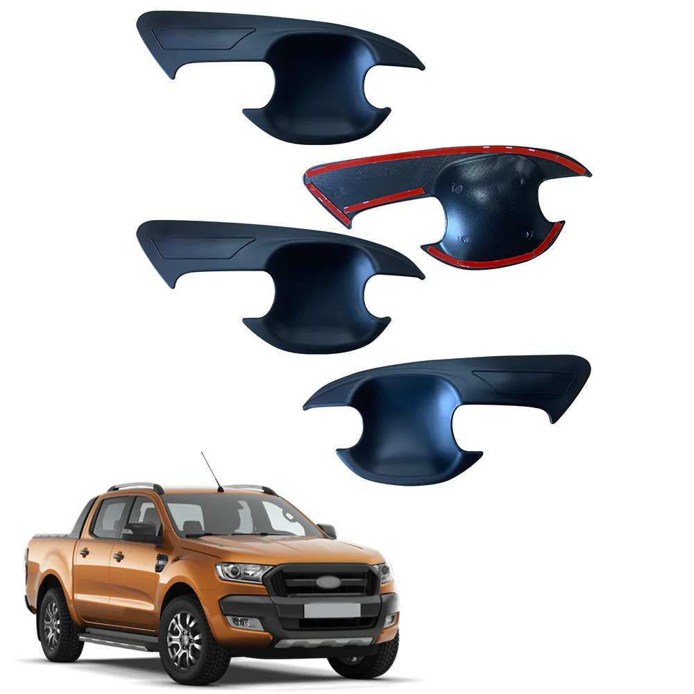 Door Handles Bowl Inserts Cover for Ford Ranger 2011-2022 - Image 15