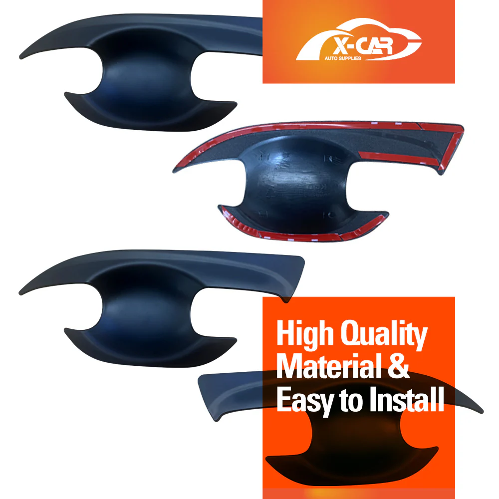 Door Handles Bowl Inserts Cover for Nissan Navara D23 NP300 2015-2025 - Image 5