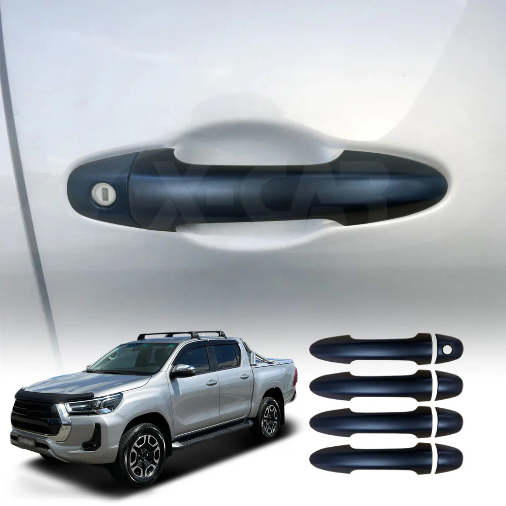 Door Handles Bowl Inserts Cover for Toyota Hilux 2015-2025 - Image 8