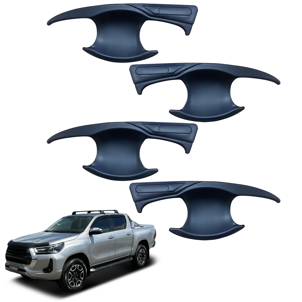 Door Handles Bowl Inserts Cover for Toyota Hilux 2015-2025 - Image 9