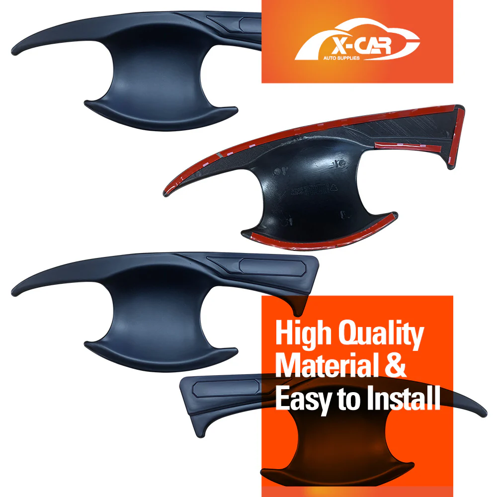 Door Handles Bowl Inserts Cover for Toyota Hilux 2015-2025 Smart Keyless - Image 7
