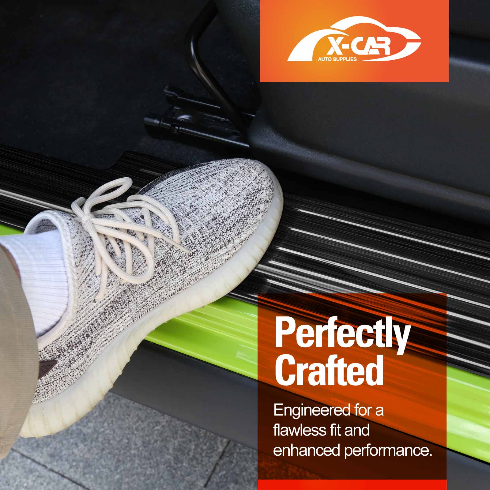 Door Sill Plate Protector Set for Suzuki Jimny XL 5-Door 2023-Onwards Front Rear Entry Car Threshold Scuff Trim Covers Guards Accessories - Image 4