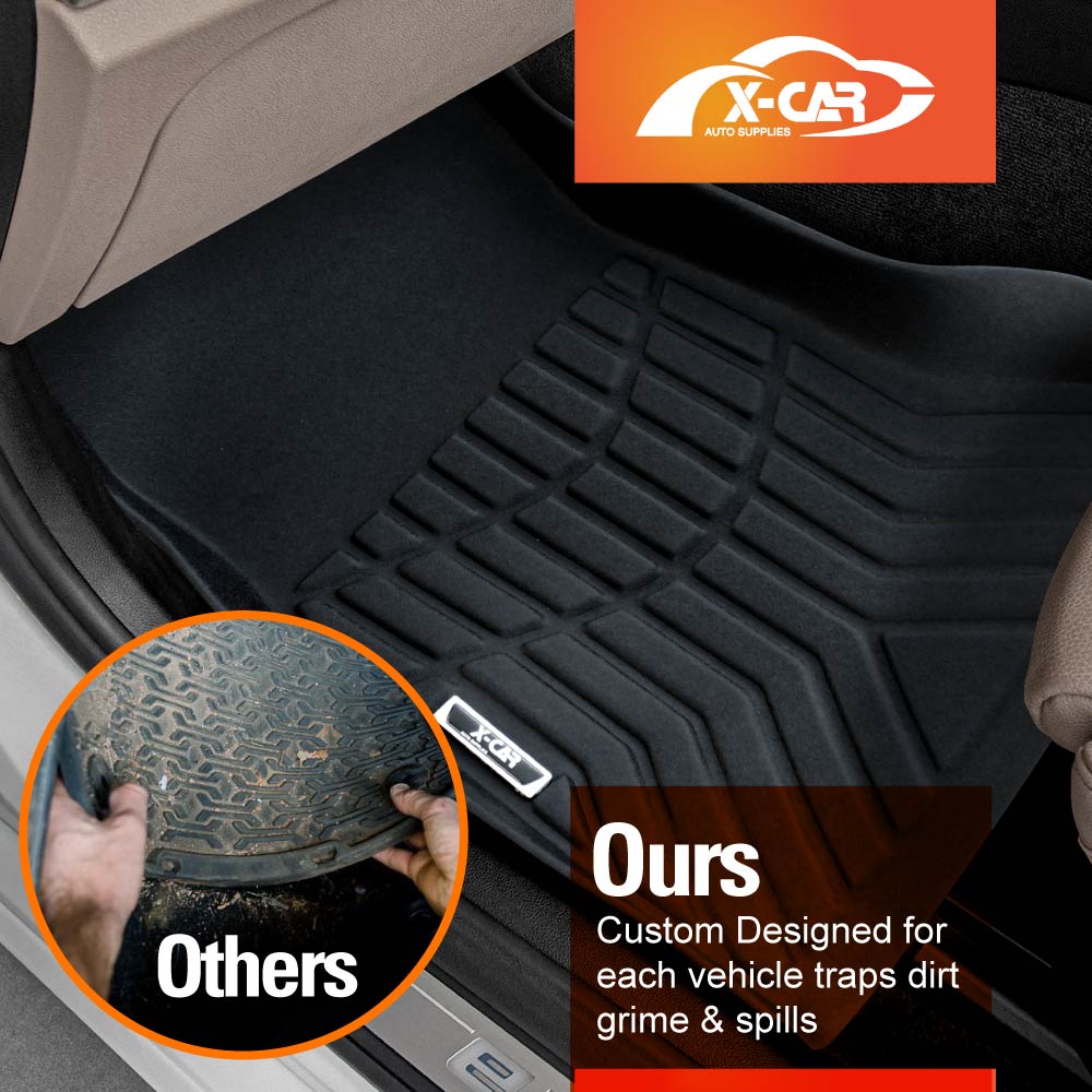 Floor Mats for BMW 5 Series F10 Sedan 2010-2016 Full Set - Image 4