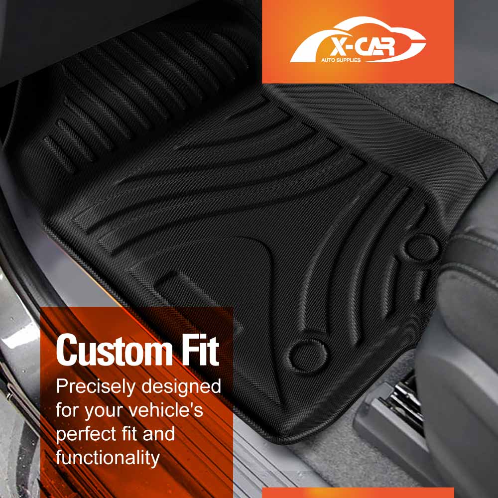 Floor Mats for Ford Ranger PX PX2 PX3 Single Cab 2011-2022 All Weather Car Mats - Image 4