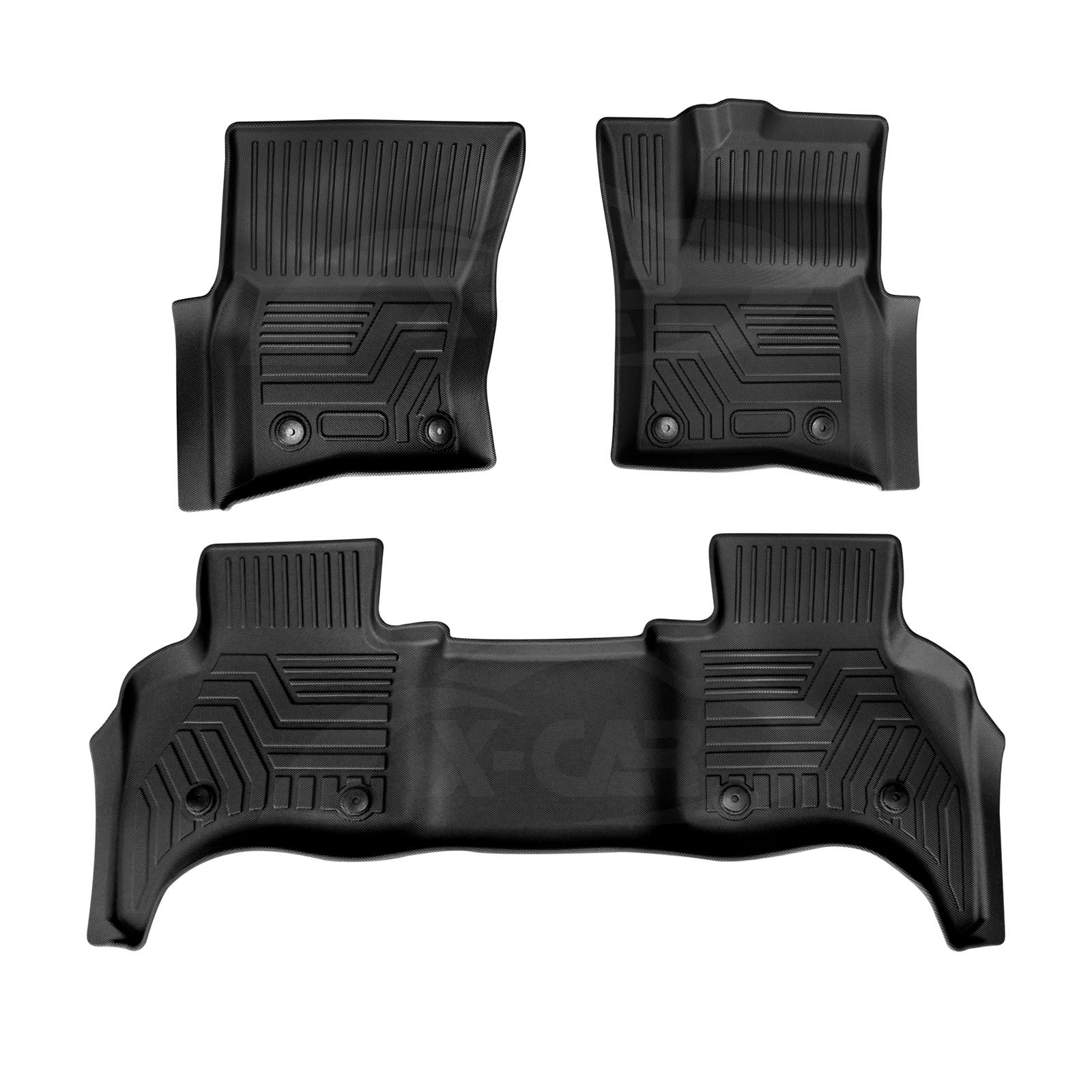 Floor Mats for Land Rover Defender L663 110 5 Seater 2020-Onwards All Weather Liners - Image 11