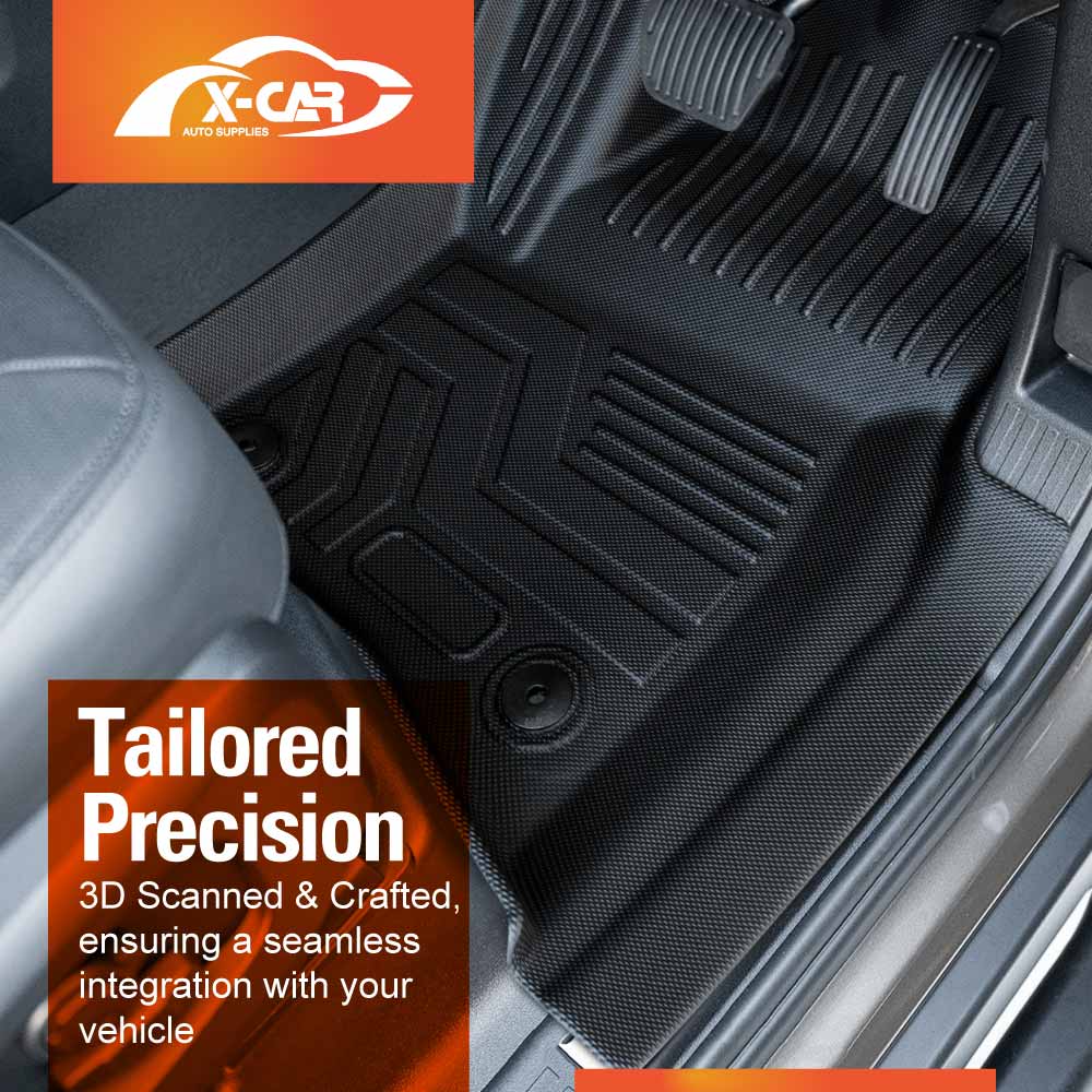 Floor Mats for Land Rover Defender L663 110 5 Seater 2020-Onwards All Weather Liners - Image 3