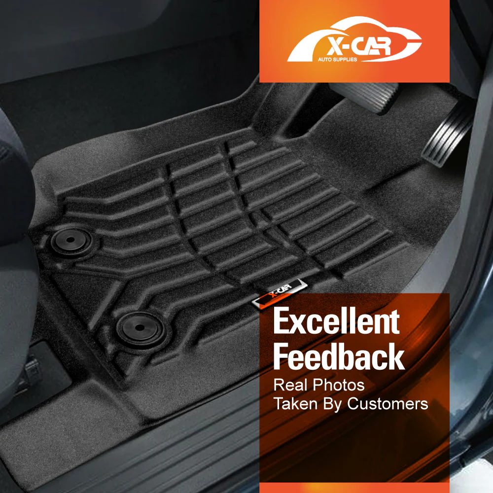 Floor Mats for Mazda BT-50 Dual Cab 2011-2020 All Weather Car Liners - Image 3