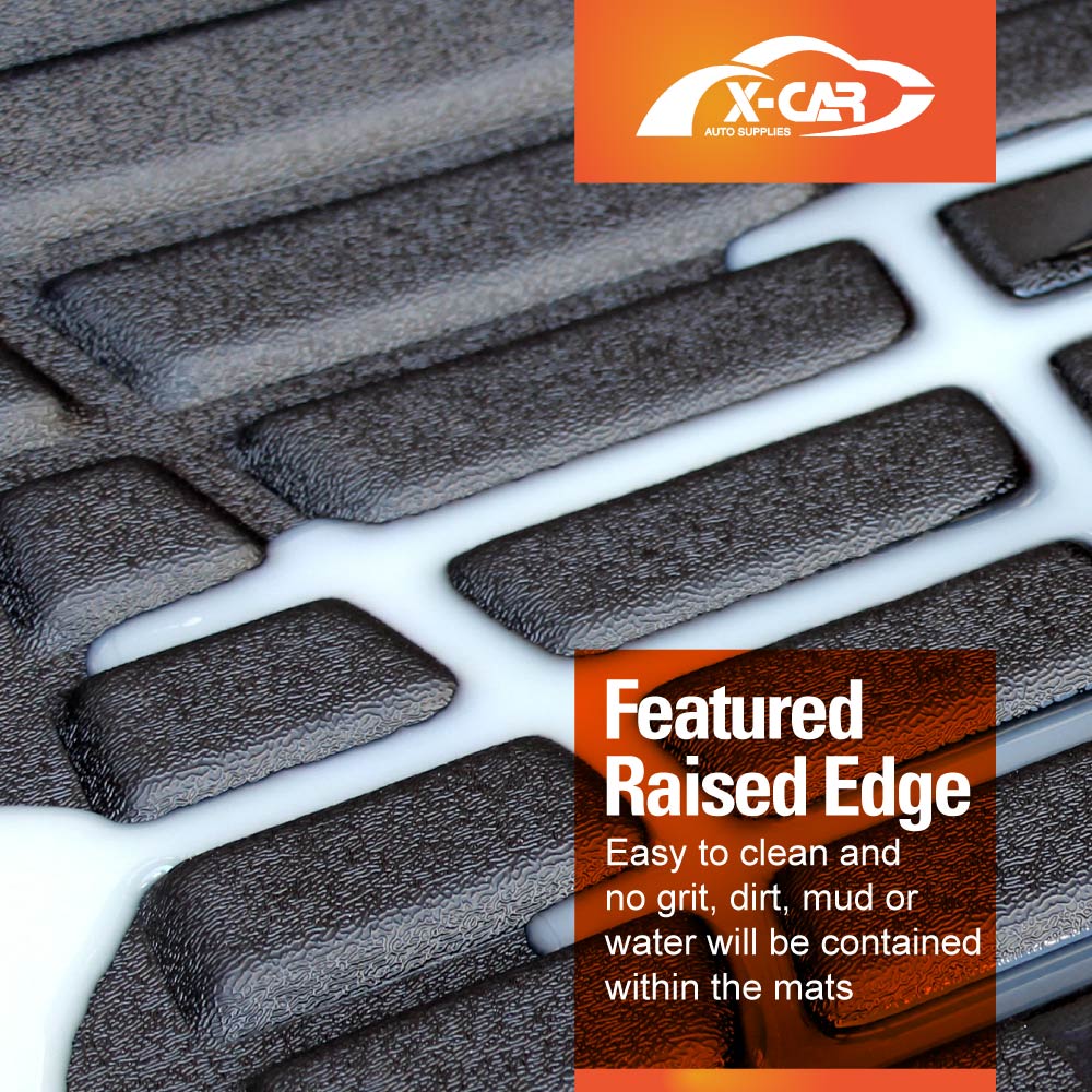 Floor Mats for Mazda BT-50 Dual Cab 2011-2020 All Weather Car Liners - Image 6