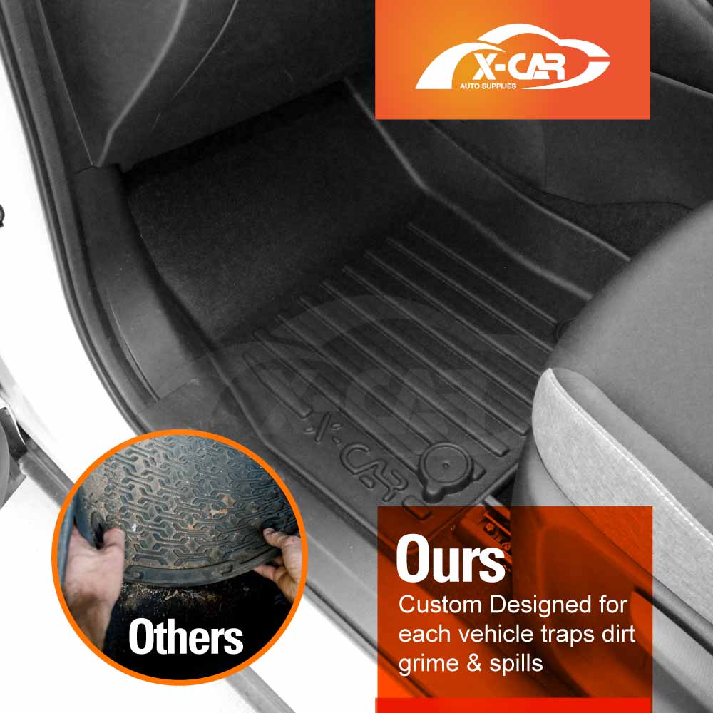 3D Floor Mats for Mazda CX-3 CX3 2015-Onwards All-Weather Car Liners - Image 2