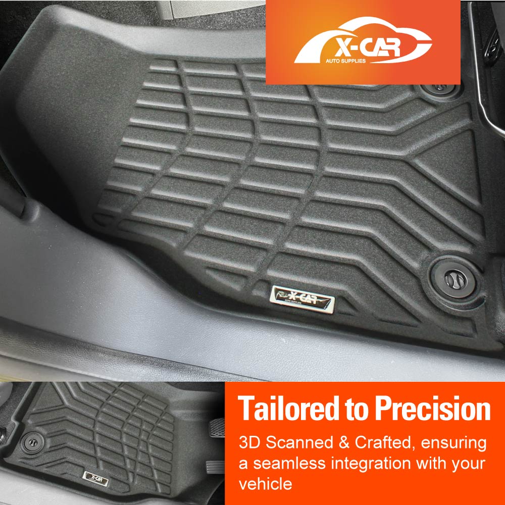 3D Floor Mats for MG MG3 2016-2024 All-Weather Liners Accessories - Image 2