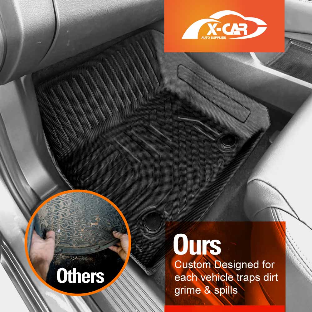 3D Floor Mats for Nissan X-trail T33 2022-Onwards All-Weather Car Liners - Image 3