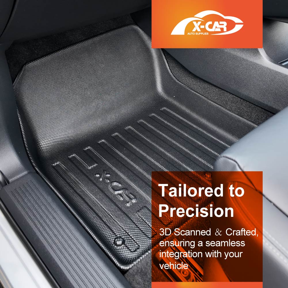 3D Floor Mats for Nissan X-trail T33 2022-Onwards All-Weather Car Liners - Image 7