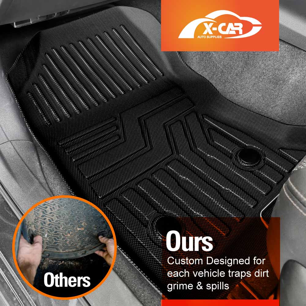 3D Floor Mats for Subaru Impreza AUTO G5 Series 2017-2023 All-Weather Car Liners - Image 2