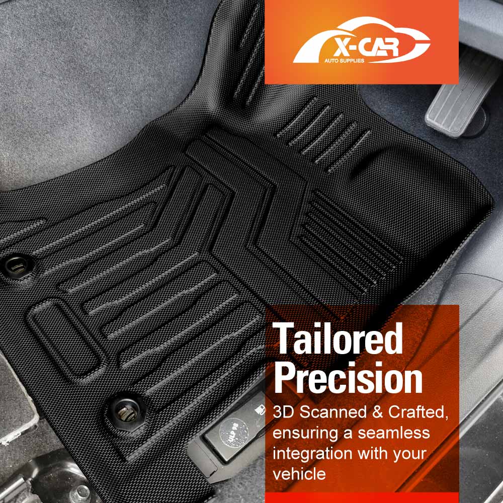 3D Floor Mats for Subaru Impreza AUTO G5 Series 2017-2023 All-Weather Car Liners - Image 3