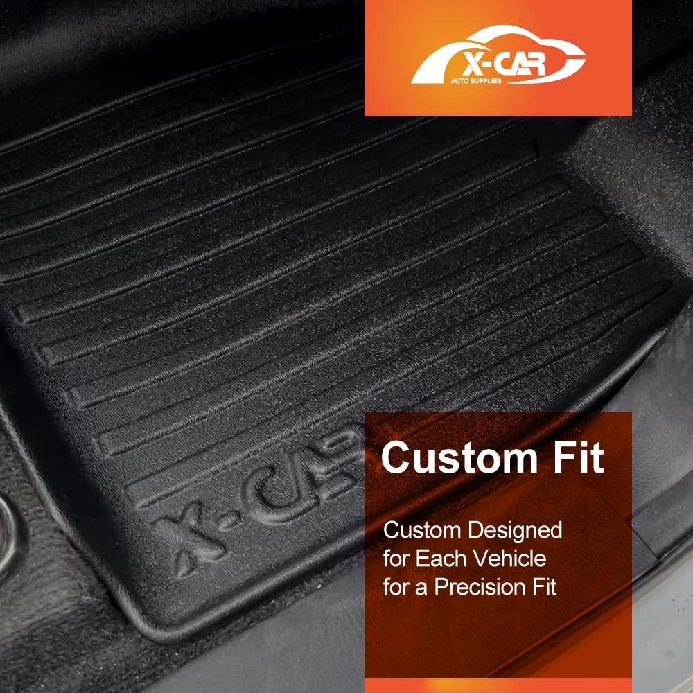 3D Floor Mats for Isuzu MU-X MUX 2022-Onwards All-Weather Car Liners - Image 3