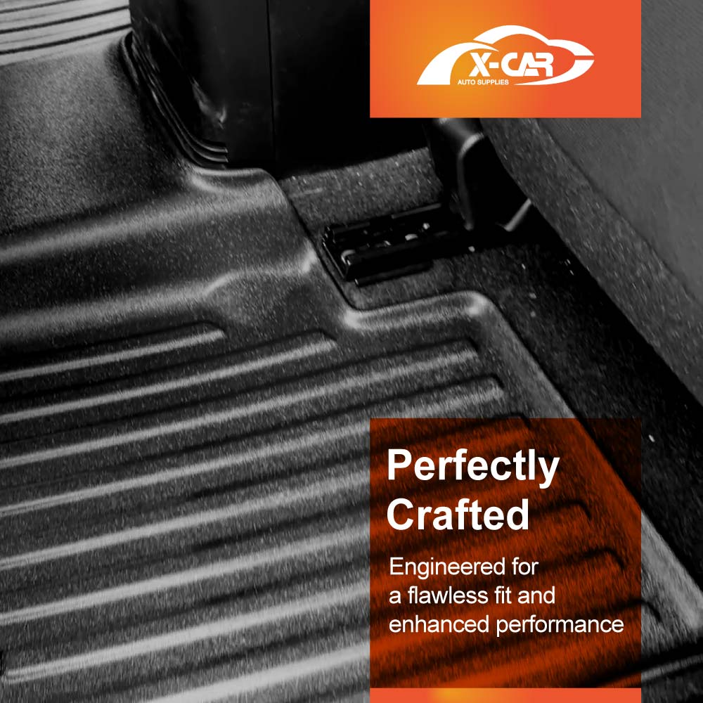 3D Floor Mats for Isuzu MU-X MUX 2022-Onwards All-Weather Car Liners - Image 4