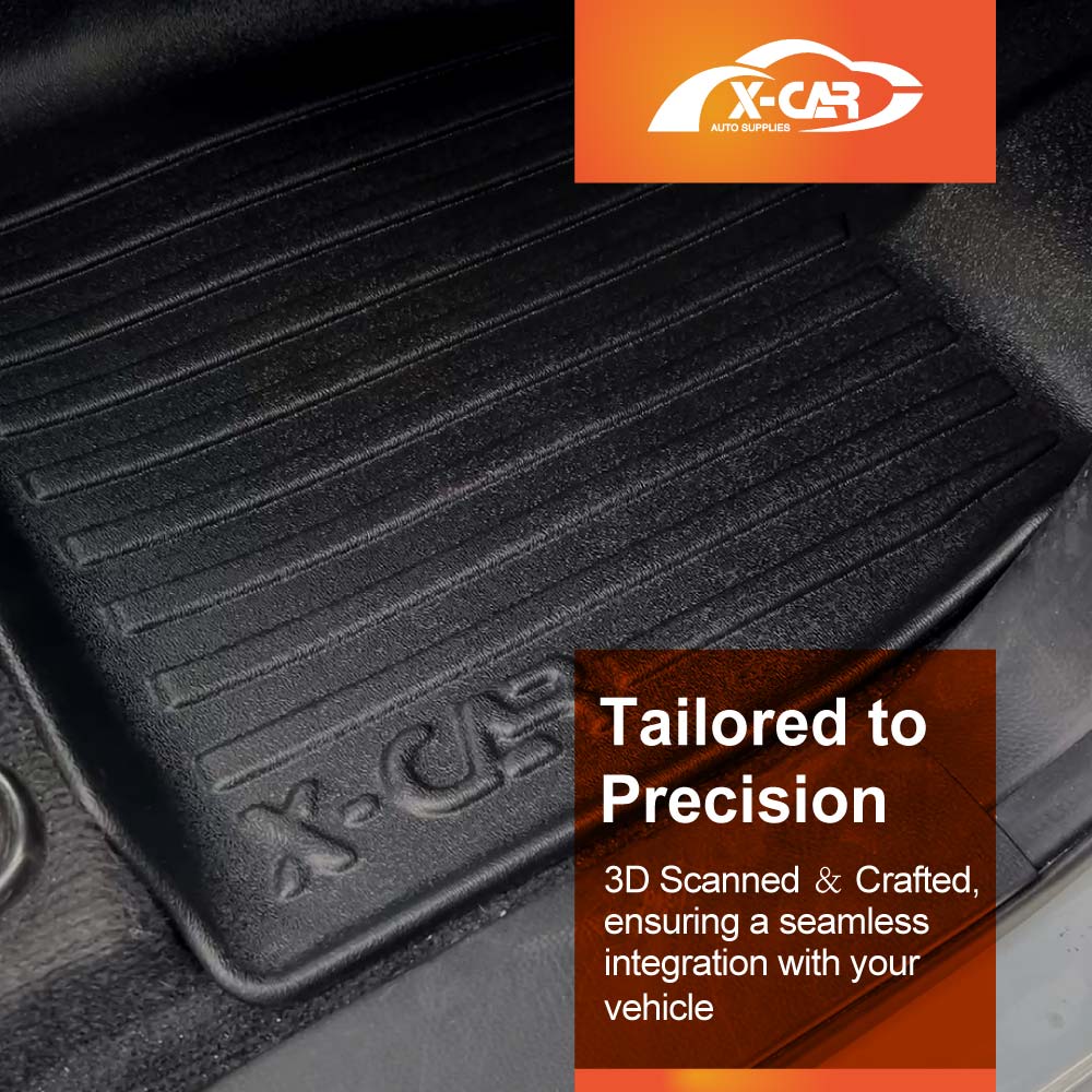 3D Floor Mats for Isuzu MU-X MUX 2022-Onwards All-Weather Car Liners - Image 7