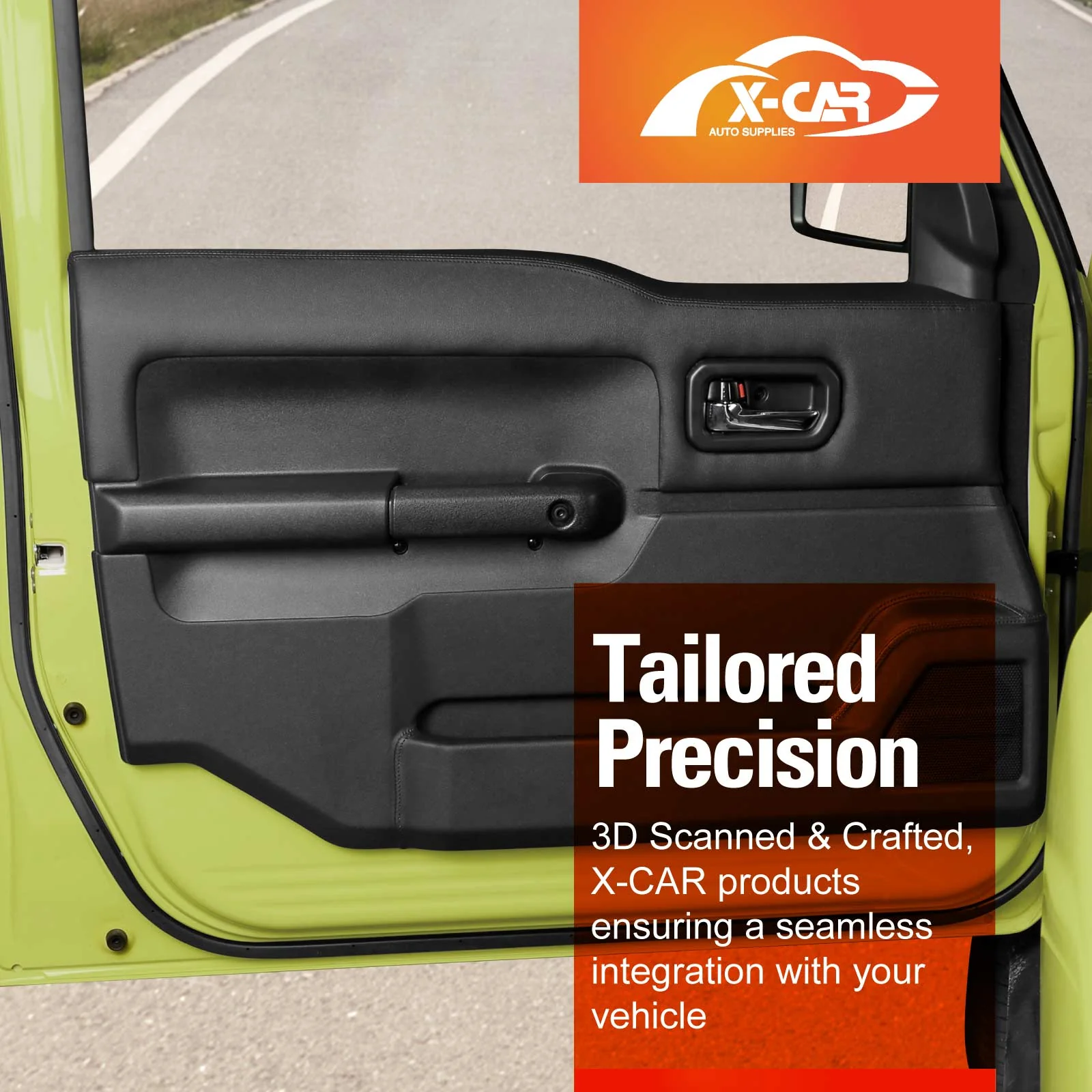 Front Door Protector Cover Panel for Suzuki Jimny 3‑Door 2018–Onwards Interior Accessories - Image 5
