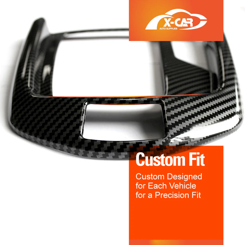 Gear Box Shifter Frame for Mazda 2 DJ DL Auto 2014-Onwards Carbon Fibre Style - Image 3