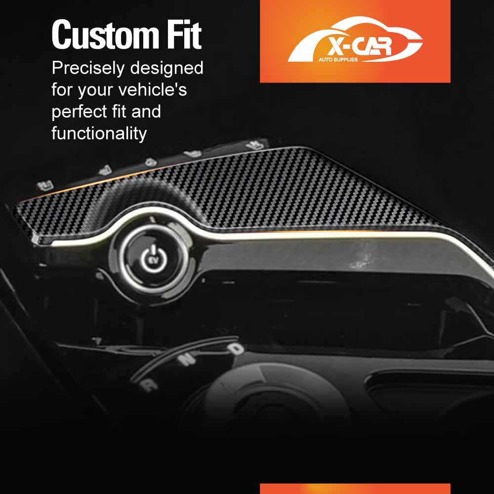 Gear Shift Frame Trim for Kia EV6 2021-2024 Carbon Fiber Style Centre Console Cover Protector Interior Accessories - Image 5