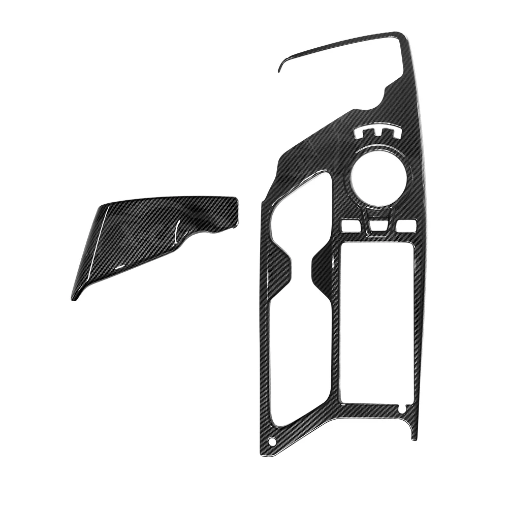 Gear Shift Frame Trim for Kia EV6 2021-2024 Carbon Fiber Style Centre Console Cover Protector Interior Accessories - Image 7