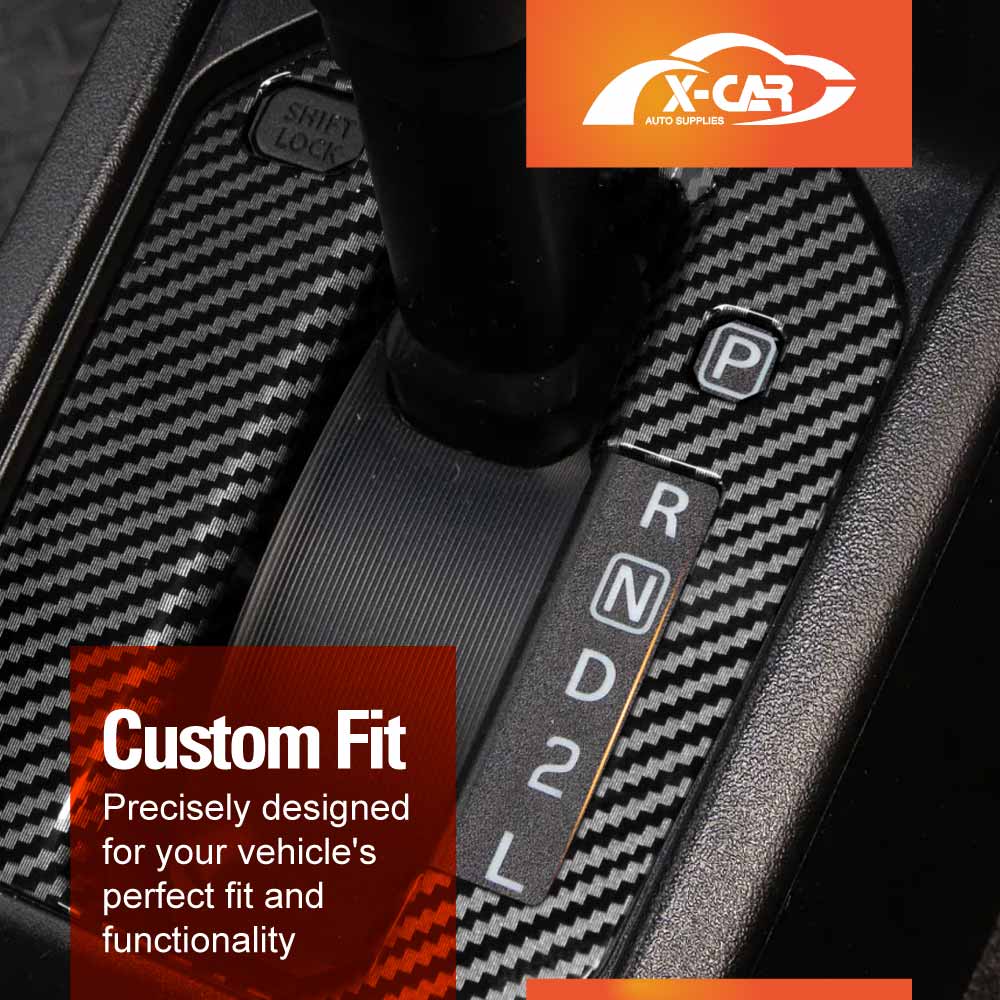 Gear Shift Frame Trim for Suzuki Jimny Auto 2018-Onwards Carbon Fiber Style Center Console Cover Protector - Image 2