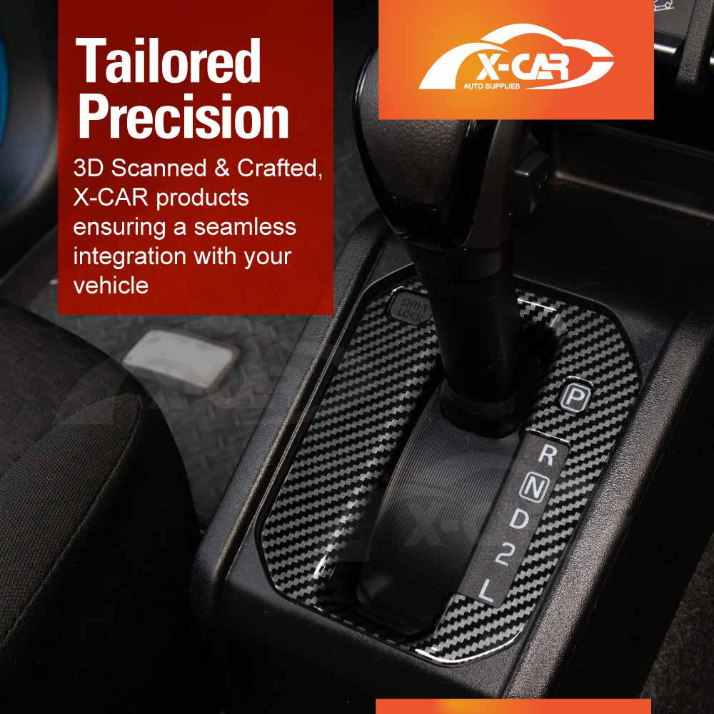 Gear Shift Frame Trim for Suzuki Jimny Auto 2018-Onwards Carbon Fiber Style Center Console Cover Protector - Image 5