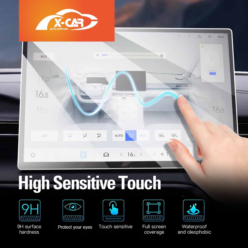Geely EX5 EX 5 2025-Onwards Tempered Glass Dash Screen Center Console Screen Protector - Image 3