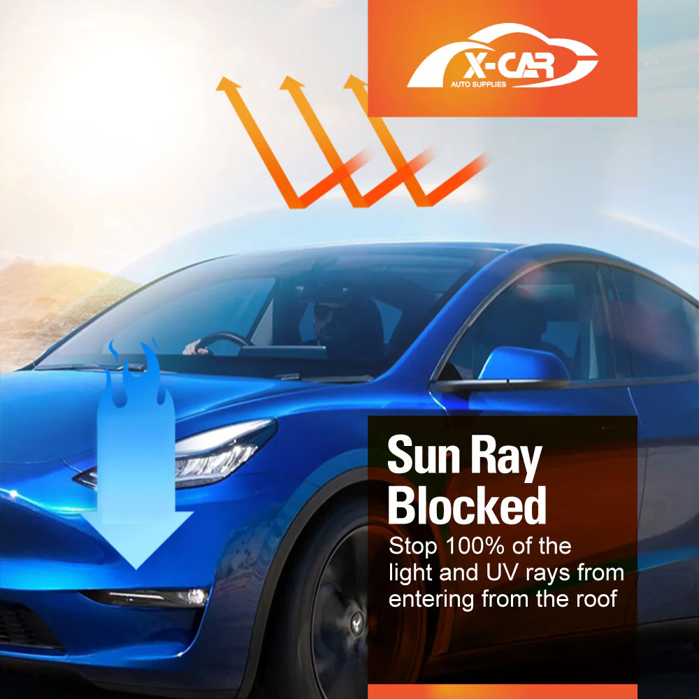 Glass Roof Sun Shades For Tesla Model 3 2017-2023 - Image 18