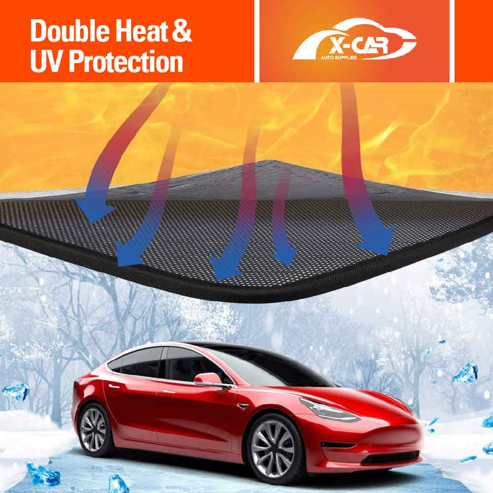 Glass Roof Sun Shades For Tesla Model 3 2017-2023 - Image 4