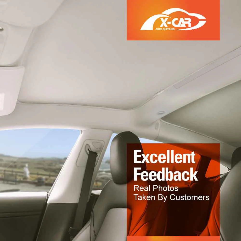 Glass Roof Sun Shades For Tesla Model 3 2017-2023 - Image 7