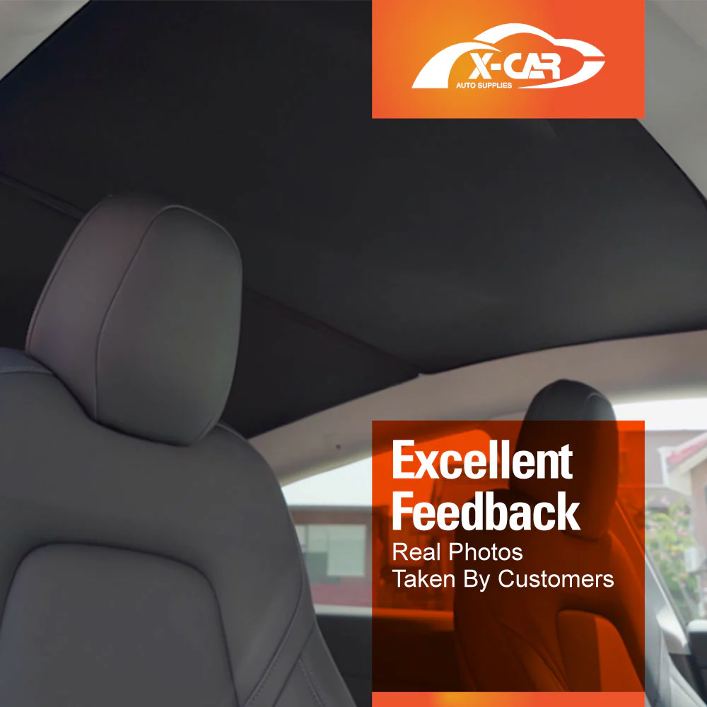 Glass Roof Sun Shades For Tesla Model Y 2022-2025 - Image 6