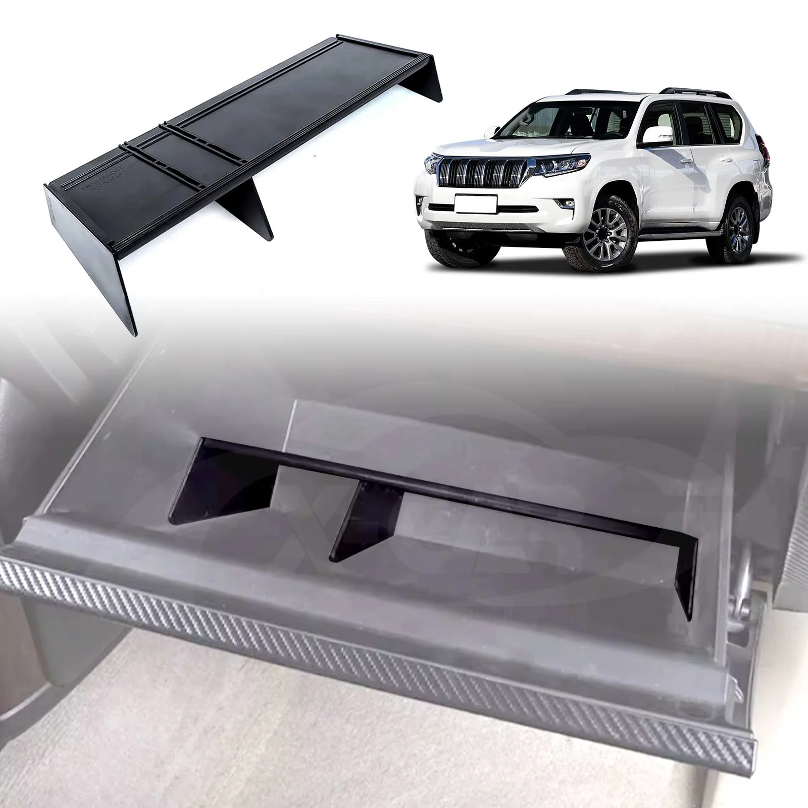 Glove Box Organiser Insert Tray for Toyota Prado 150 Series 2009-2024 Car Storage Box