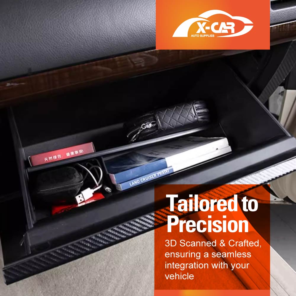 Glove Box Organiser Insert Tray for Toyota Prado 150 Series 2009-2024 Car Storage Box - Image 5